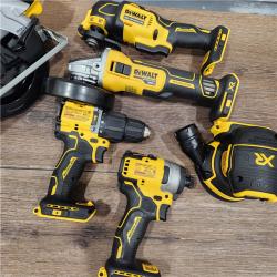 AS-IS Dewalt 20-Volt MAX ToughSystem Lithium-Ion 6-Tool Cordless Combo Kit