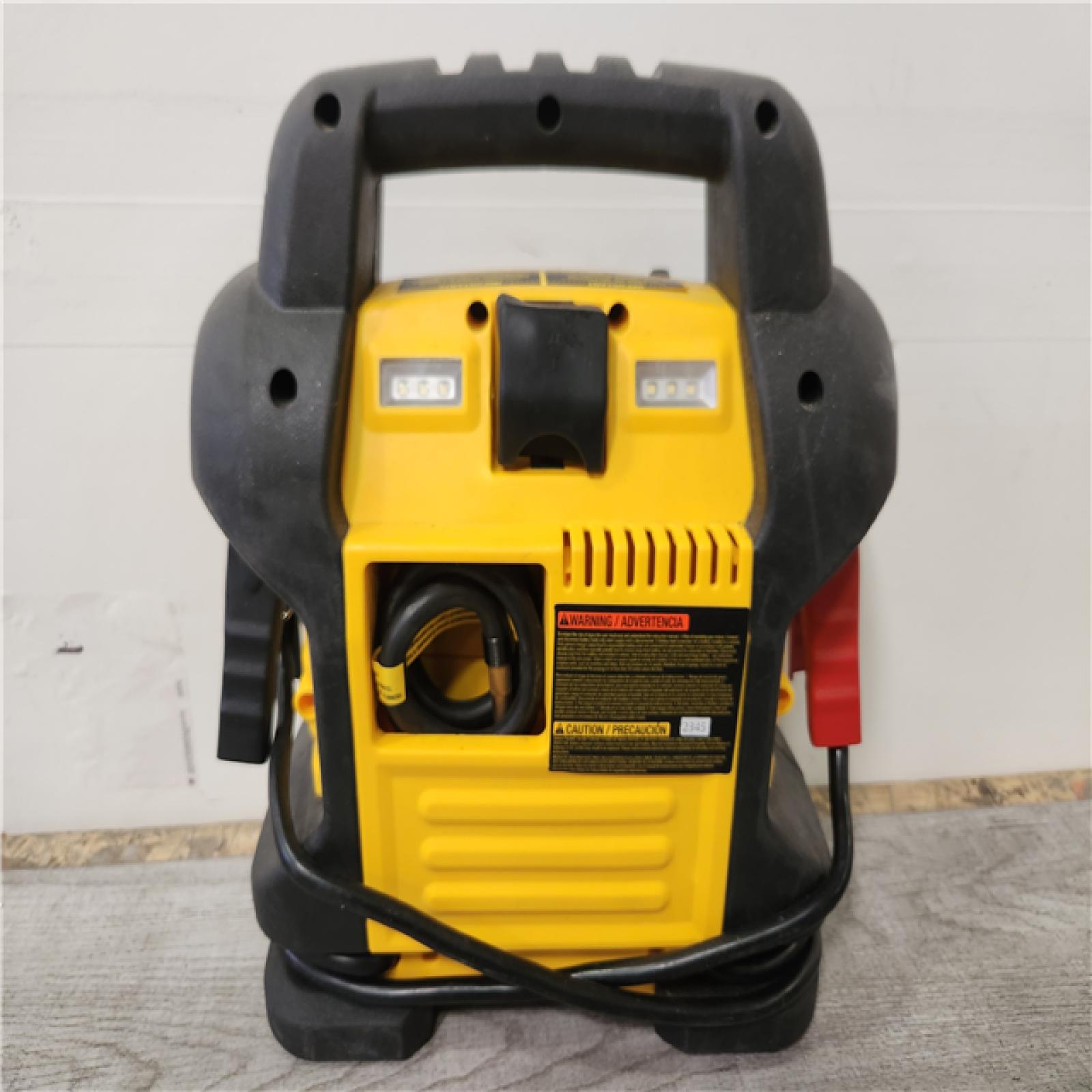 Phoenix Location DEWALT 1600 Peak Amp Jump Starter with Digital Compressor and USB Power Bank