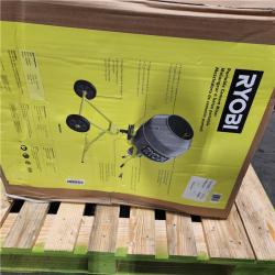 DALLAS LOCATION - AS-IS RYOBI 5.0 cu. ft. Portable Concrete Mixer