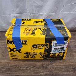 AS-IS DEWALT 20-Volt Lithium-Ion Cordless 3-Tool Combo Kit with FLEXVOLT 9 Ah and 20V 6 Ah Batteries and Charger