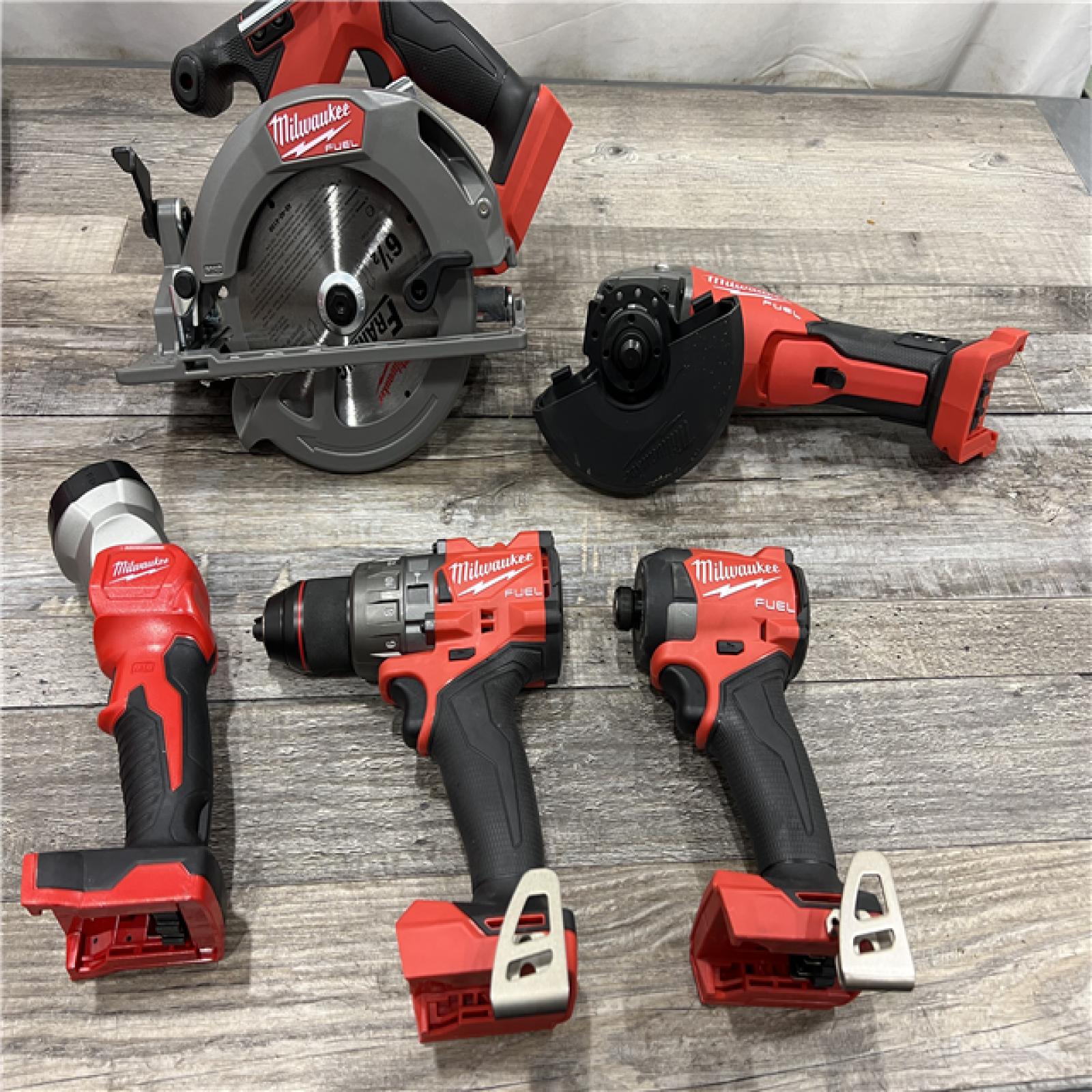 AS-IS Milwaukee  M18 FUEL 5-TOOL COMBO KIT 2996-25