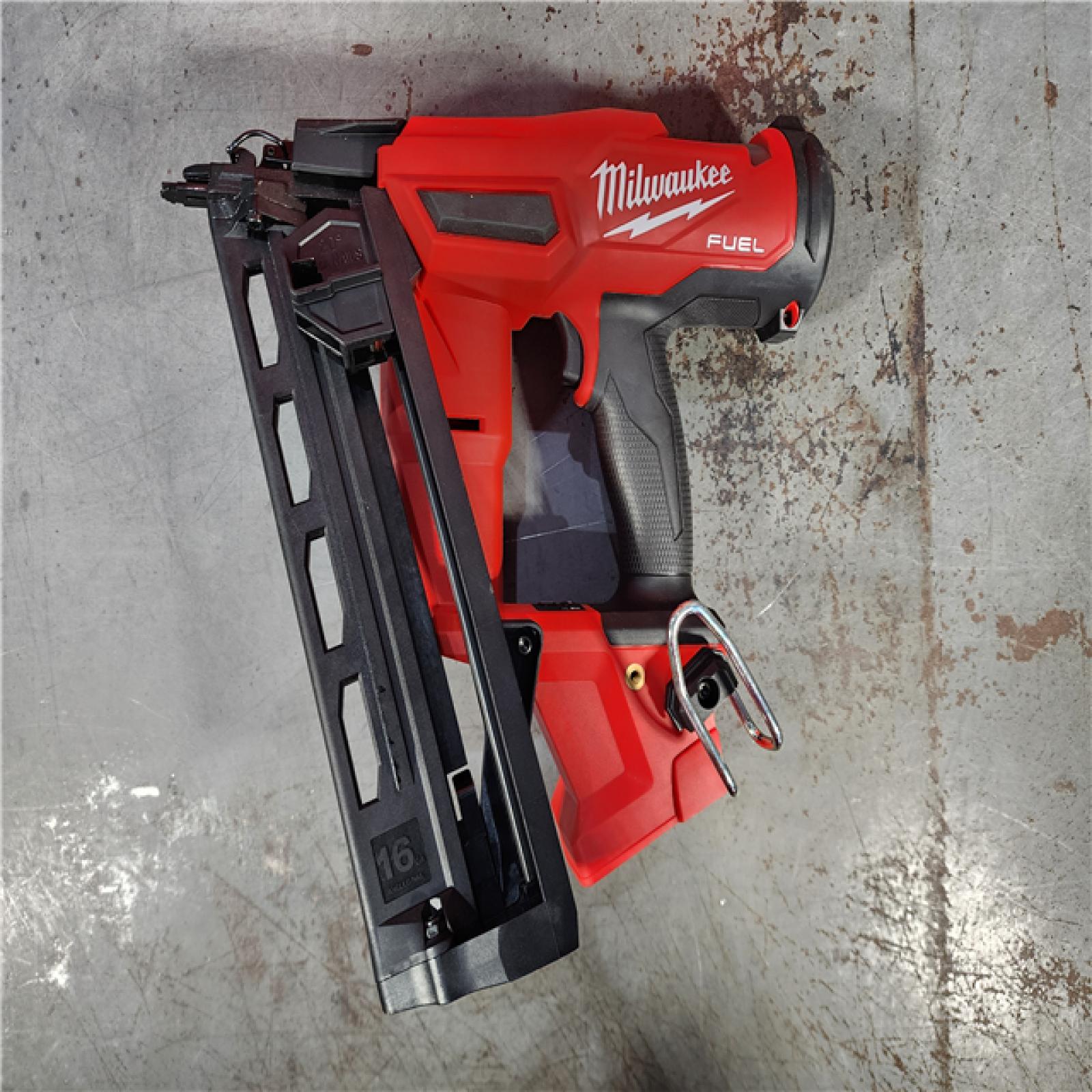 HOUSTON LOCATION - AS-IS (APPEARS LIKE NEW) Milwaukee 2841-20 18V Cordless Gen II 16 Gauge Angled Finish Nailer (Tool Only)