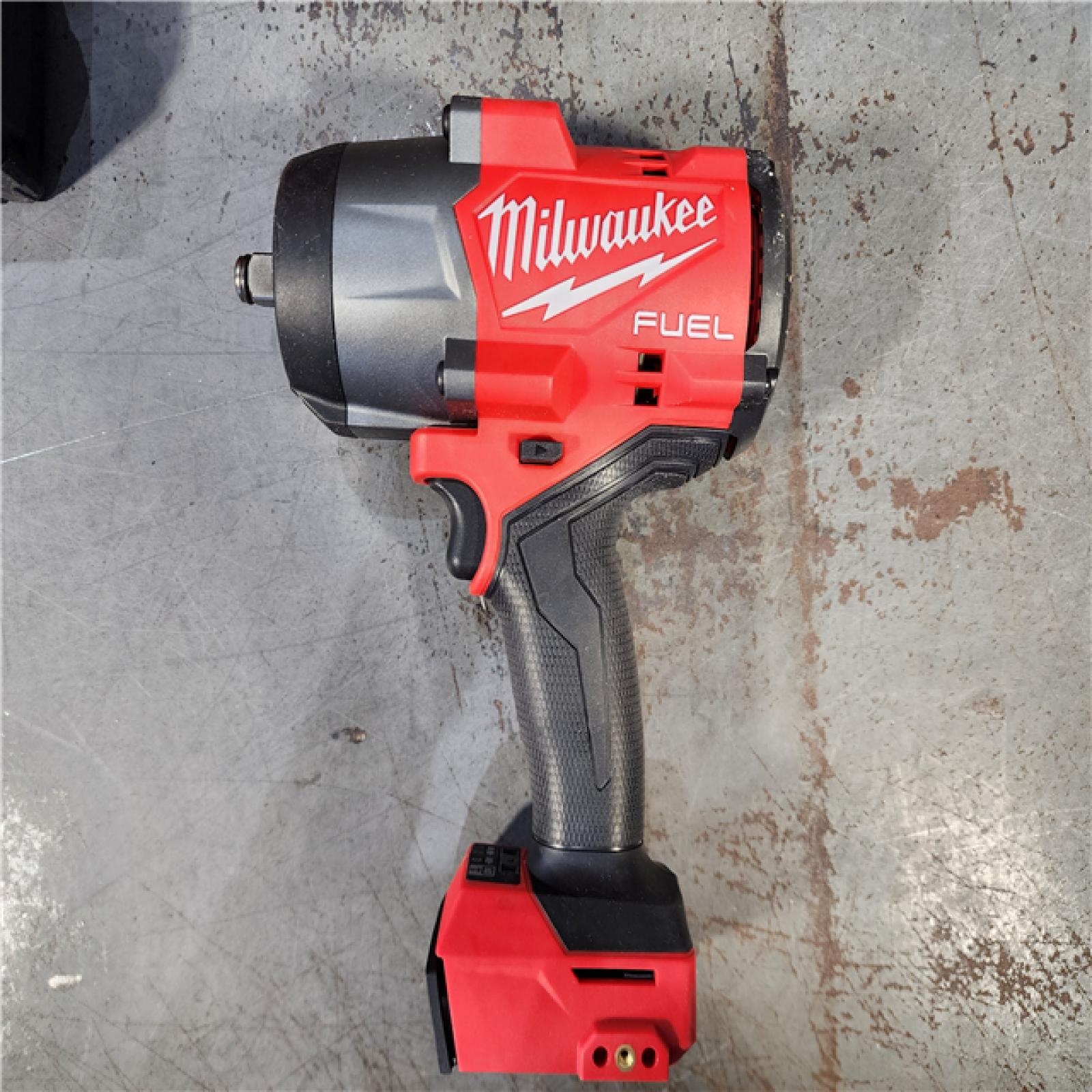 HOUSTON LOCATION - AS-IS Milwaukee M18 1/2 in. Cordless Brushless High Torque Impact Wrench Kit (Battery & Charger)