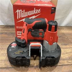 AS IS M12 12V Lithium-Ion Cordless Sub-Compact Band Saw (Tool-Only)