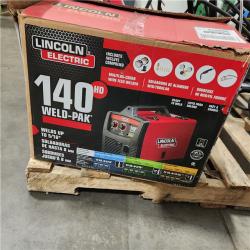 Dallas Location - As-Is Lincoln Electric Weld Pak 140 HD Wire-Feed Welder