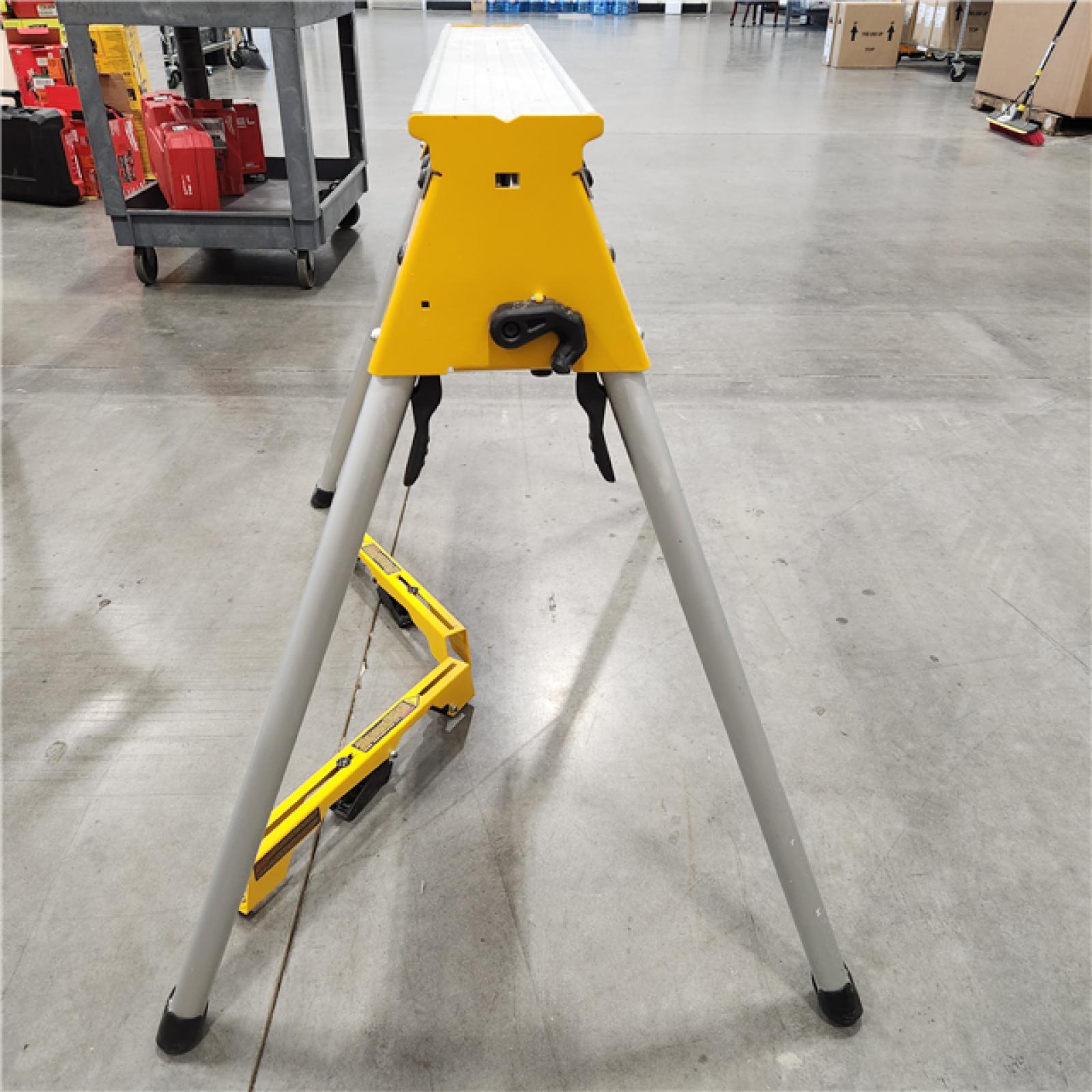 AS IS DEWALT Miter Saw Stand Heavy Duty with Miter Saw Mounting