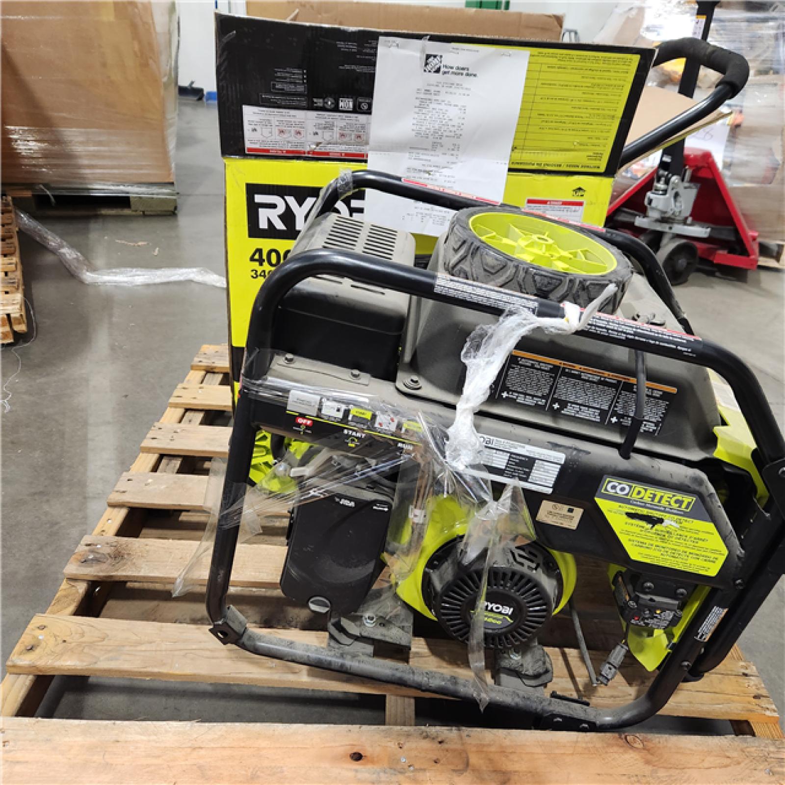 Dallas Location - As-Is RYOBI 4000-Watt Digital Inverter Generator(Lot Of 2)