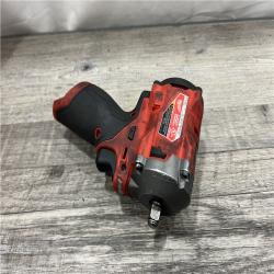 AS-IS MILWAUKEE M12 FUEL 12V Lithium-Ion Brushless Cordless Stubby 3/8 in. Impact Wrench (Tool-Only)