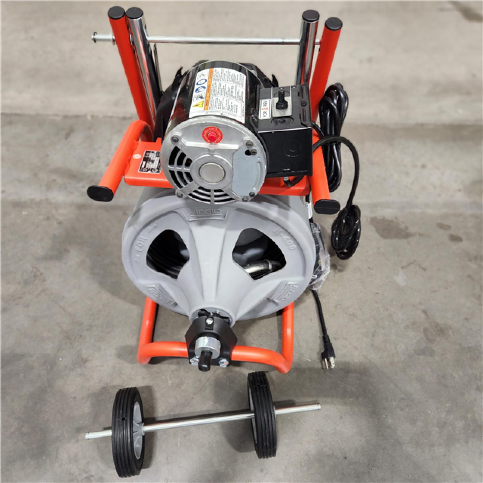 Dallas Location - As-Is RIDGID K-400 Drain Cleaning Snake Auger