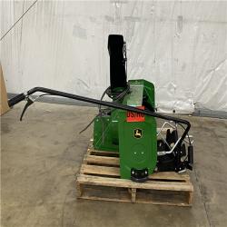 Houston Location - AS-IS John Deere rotating snow blower 44