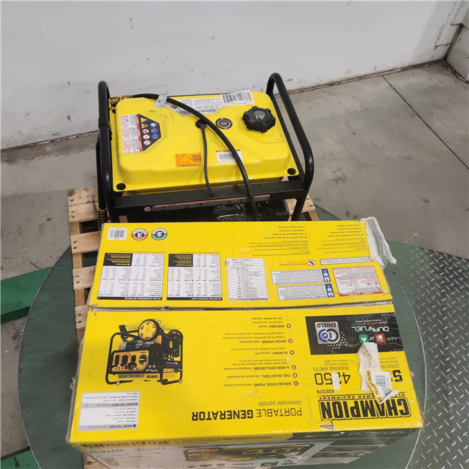 Dallas Location - As-Is Champion Power Equipment 5300/4250-Watt Fuel Portable Generator(Lot Of 2)