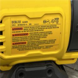 AS-IS DEWALT 20V MAX 125 MPH 450 CFM Brushless Cordless Battery Powered Blower (Tool Only)