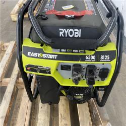 Houston Location - AS-IS Ryobi Easy Start 6,500 Running Watts 8,125 Starting Watts Generator