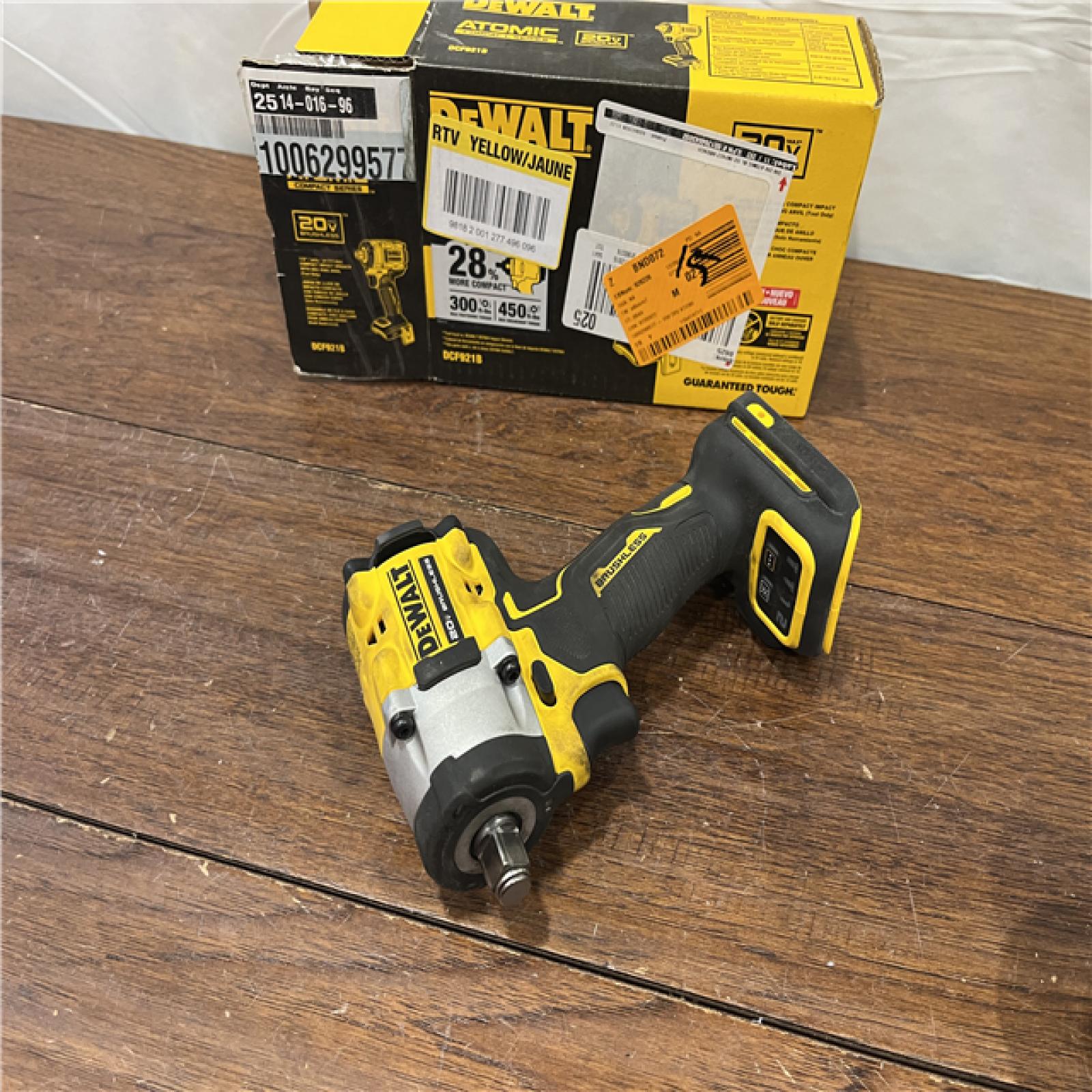 AS-ISATOMIC 20V MAX Cordless Brushless 1/2 in. Variable Speed Impact Wrench (Tool Only)