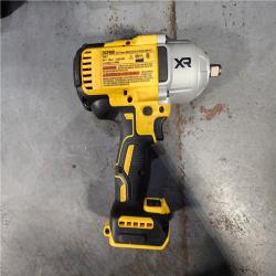 HOUSTON LOCATION - AS-IS DEWALT 20V MAX* XR 1/2  High Torque Impact Wrench with Hog Ring Anvil