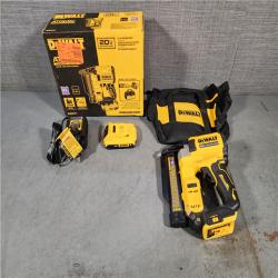 HOUSTON LOCATION - AS-IS DEWALT ATOMIC 20V MAX Lithium Ion Cordless 23 Gauge Pin Nailer Kit with 2.0Ah Battery and Charger