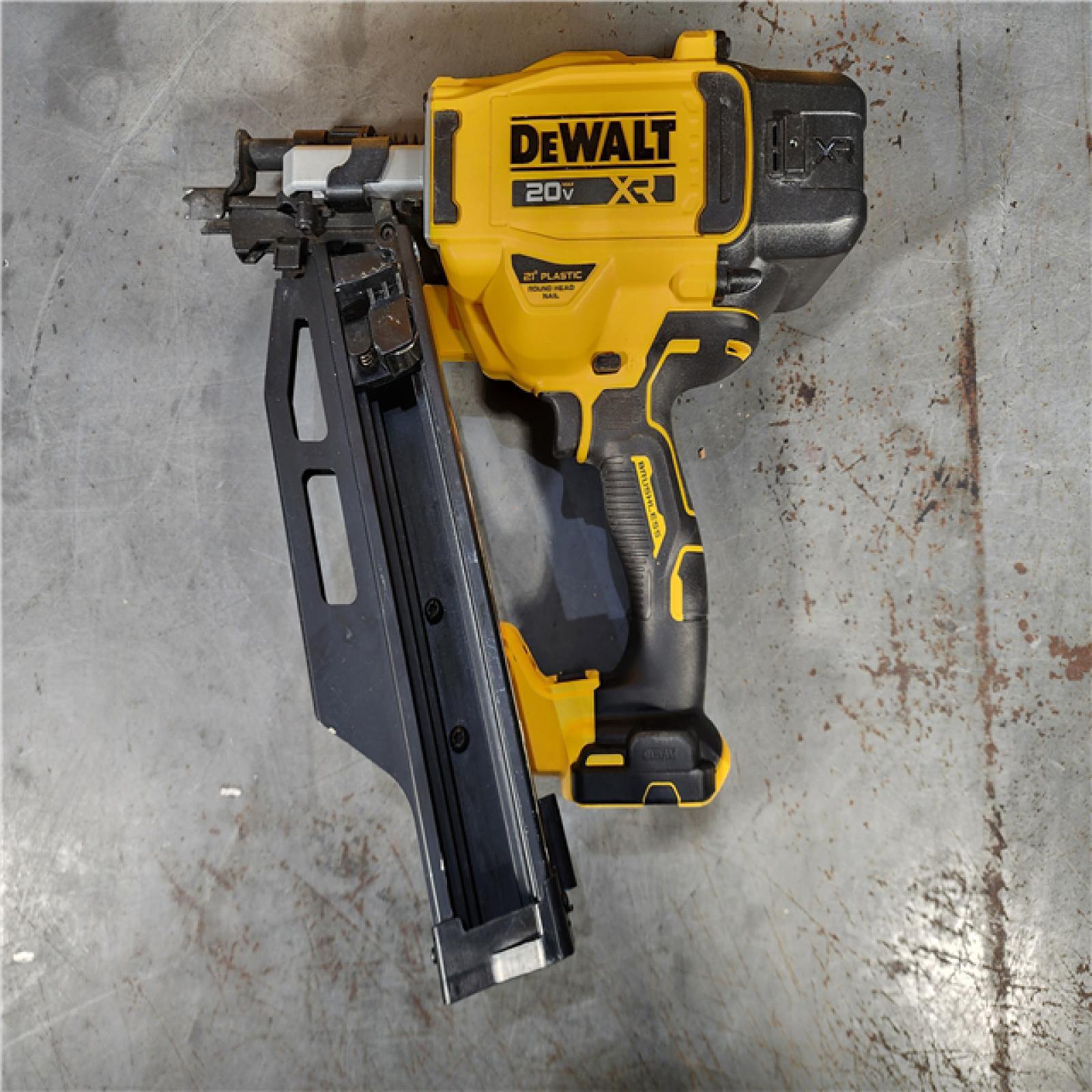 HOUSTON LOCATION - AS-IS DEWALT 20-Volt 21Â° Cordless Framing Nailer (Tool-Only)