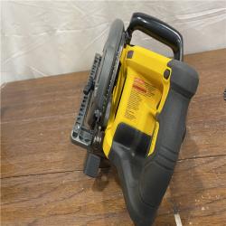 AS-ISDEWALT FLEXVOLT 60V MAX Cordless Brushless 7-1/4 in. Wormdrive Style Circular Saw (Tool Only)