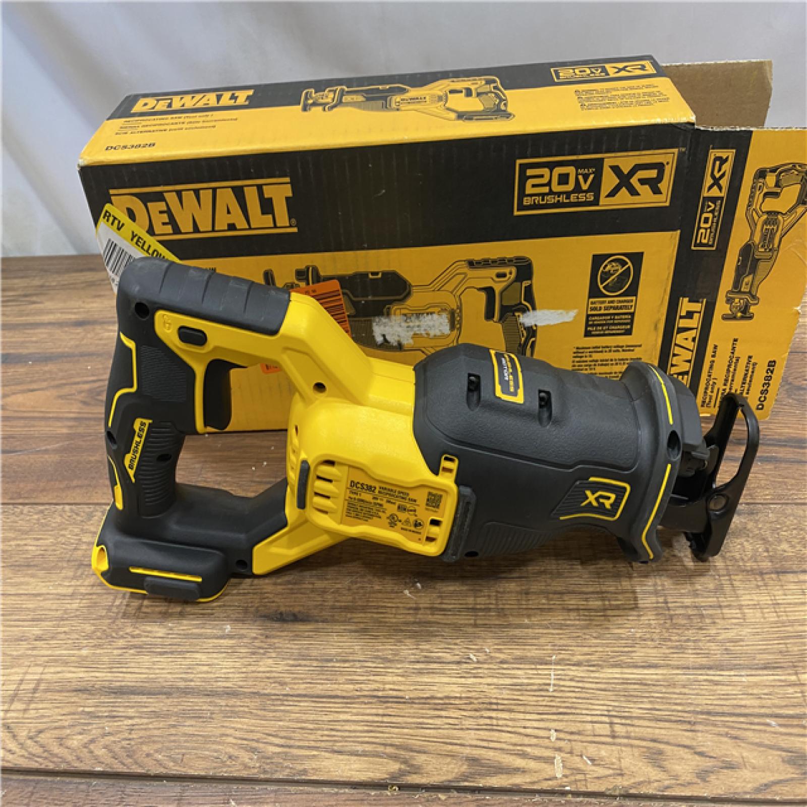 AS IS DEWALT 20V MAX XR Cordless Brushless Reciprocating Saw (Tool Only)