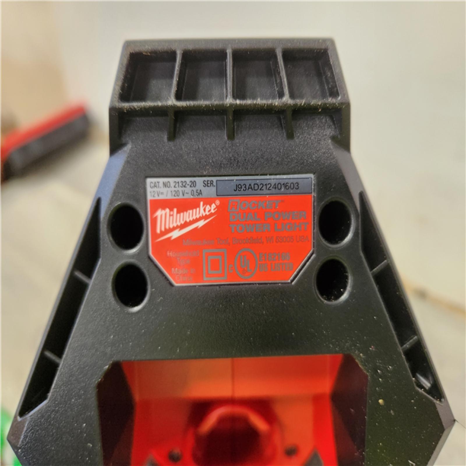 Phoenix Location  Milwaukee M12 12-Volt Lithium-Ion Cordless 1400 Lumen ROCKET LED Stand Work Light (Tool-Only)