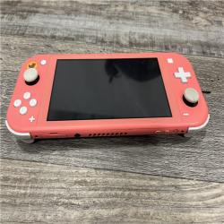 AS-IS Nintendo Switch Lite HDH-001 Animal Crossing