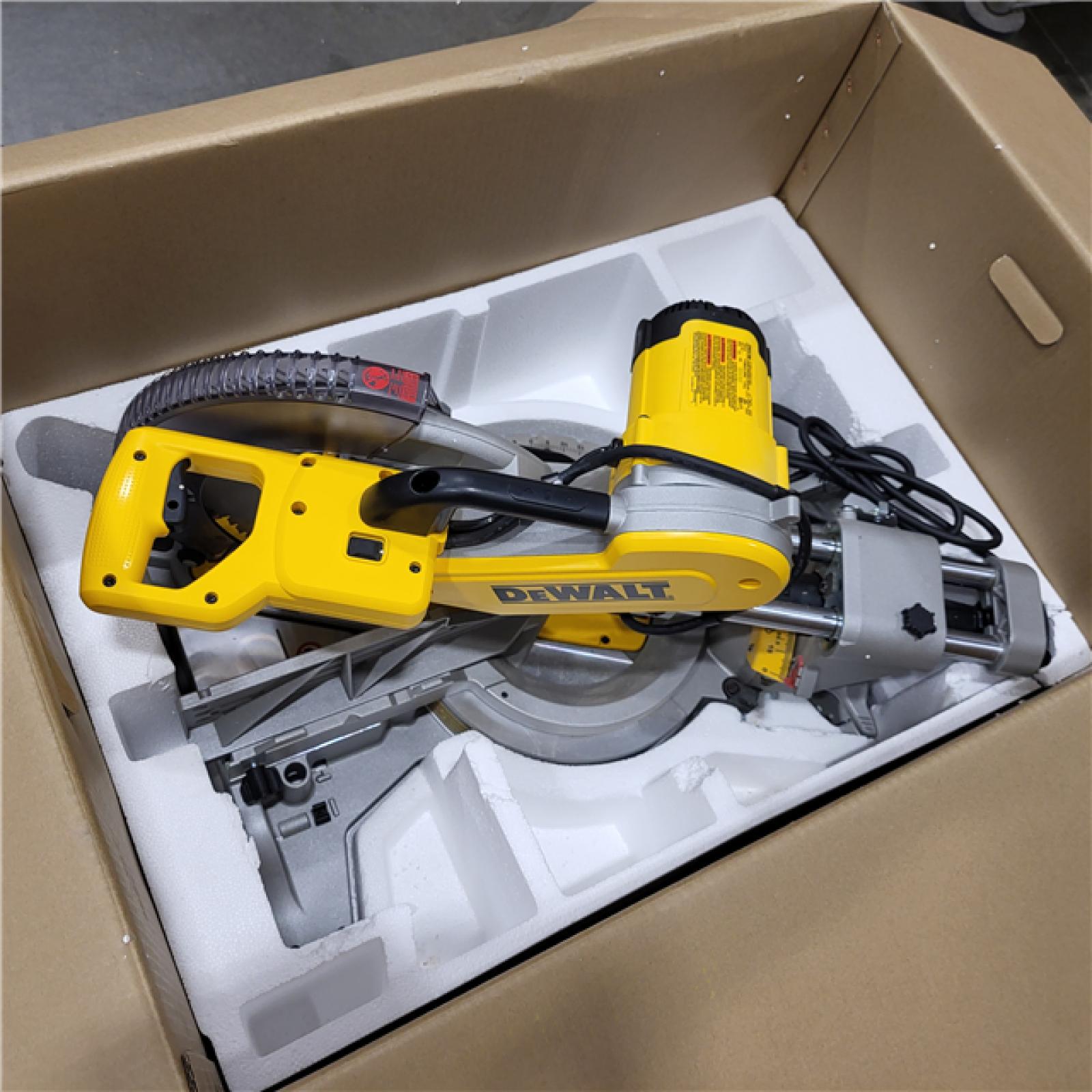 GOOD 15 Amp Corded 12 in. Double Bevel Sliding Compound Miter Saw with XPS Technology, Blade Wrench and Material Clamp