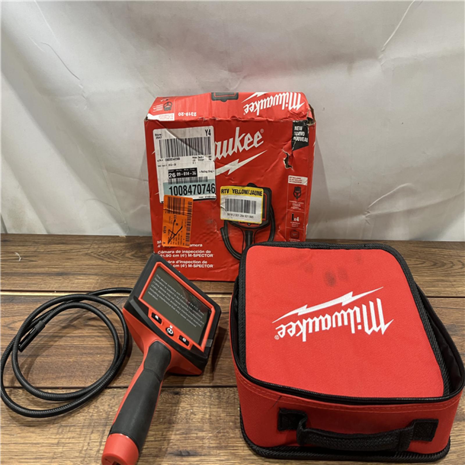 AS-IS MILWAKIE M- Spector 4 Ft. Inspection Camera Scope