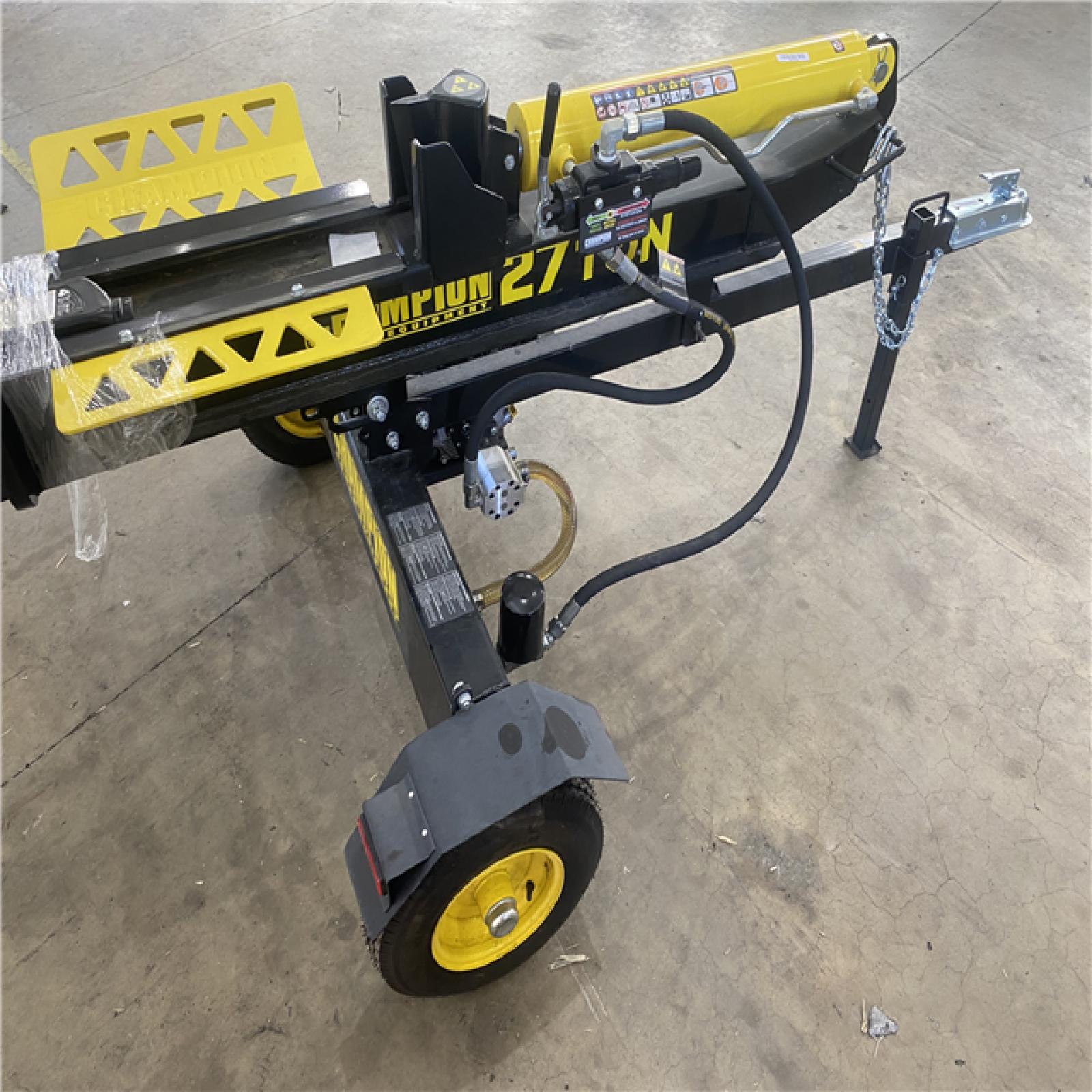 Houston Location - AS-IS Champion 27 Ton Log Splitter