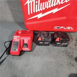 HOUSTON LOCATION - AS-IS Milwaukee M18 FUEL 18V Lithium-Ion Brushless Cordless Hammer Drill and Impact Driver Combo Kit (2-Tool) with 2 Batteries