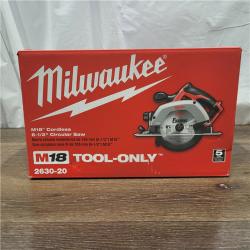 AS-IS Milwaukee 2630-20 M18 Cordless 6-1/2 Circular Saw Bare Tool Only - All