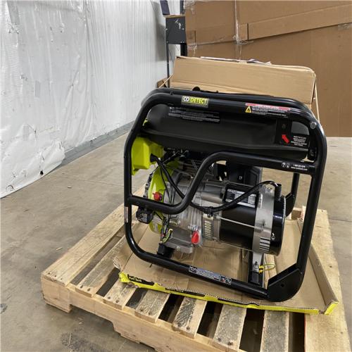 Houston Location - AS-IS Ryobi 6,500-Watt Gasoline Powered Portable Generator