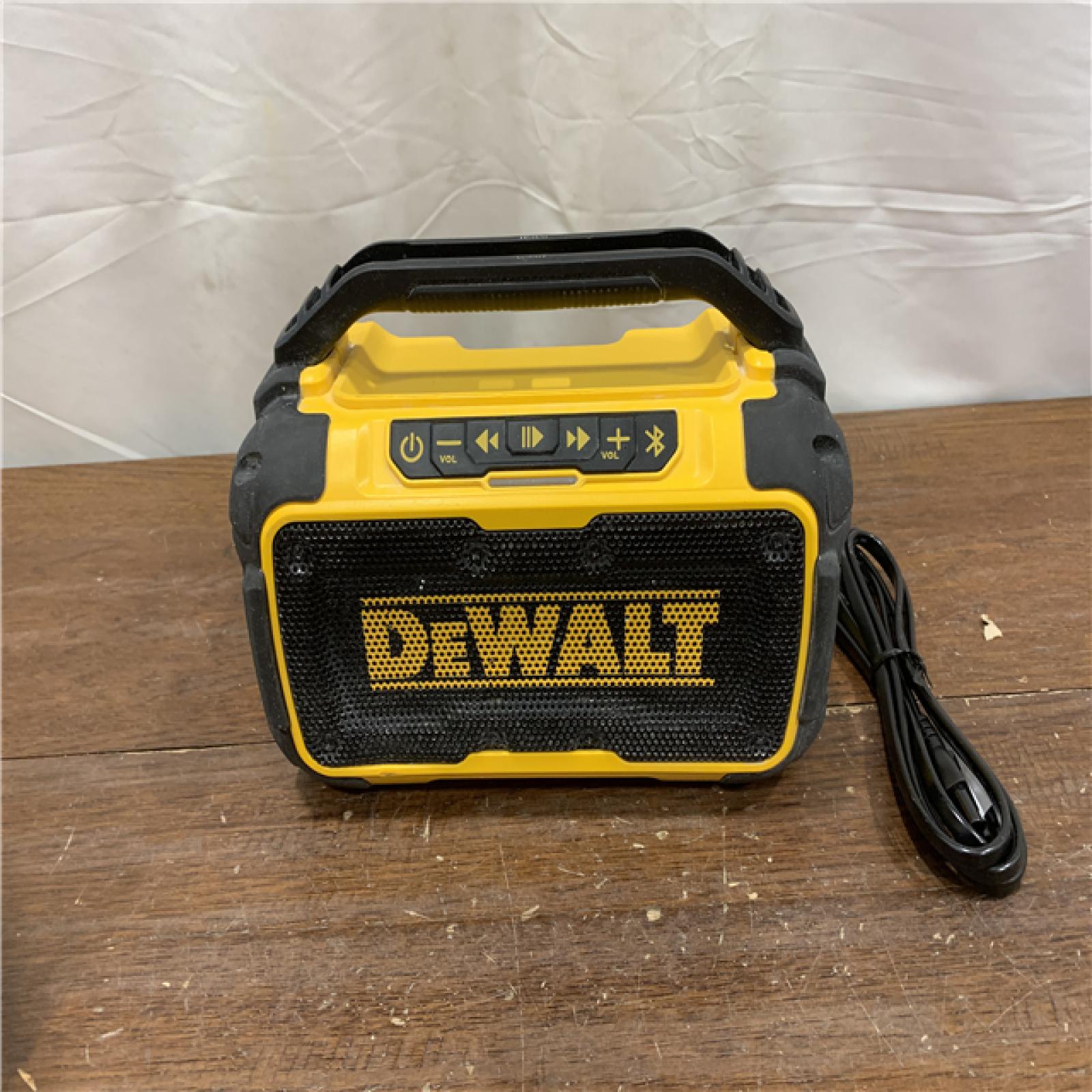 AS-ISDeWalt Bluetooth Speaker