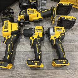 AS-IS DEWALT 20V MAX* XR 4-Tool Combo Kit