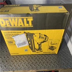 Houston location AS-IS DeWalt DCN660D1 20V 16 Gauge Cordless Angled Finish Nailer NO BATTERY