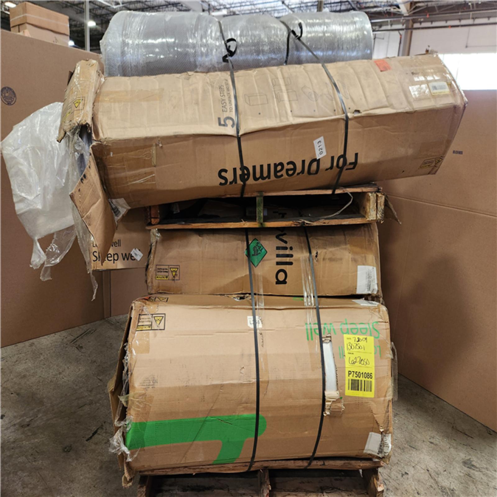 Phoenix Location Pallet of Assorted Mattresses