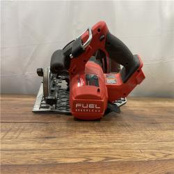 AS-IS MILWAUKEE  M18 FUEL 18V Lithium-Ion Brushless Cordless 7-1/4 in. Circular Saw (Tool-Only)
