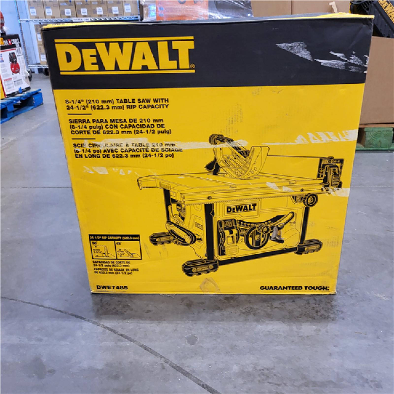 NEW! 15 Amp Corded 8-1/4 in. Compact Portable Jobsite Tablesaw (Stand Not Included)