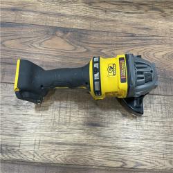 AS-IS DEWALT FLEXVOLT 60V MAX Cordless Brushless 4.5 in. to 6 in. Small Angle Grinder with Kickback Brake (Tool Only)