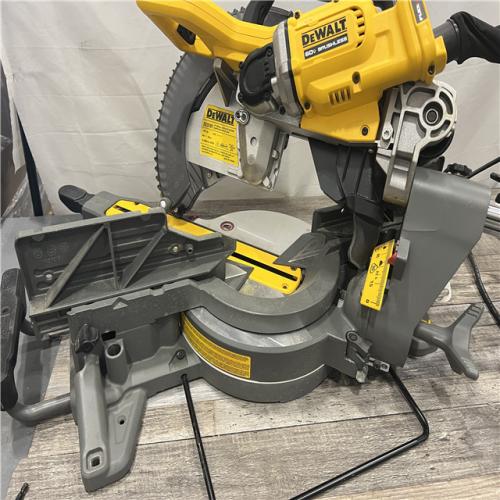 AS-IS DeWalt DCS781 54v XR FLEXVOLT Cordless Sliding Mitre Saw 305mm No Batteries No Charger No Case