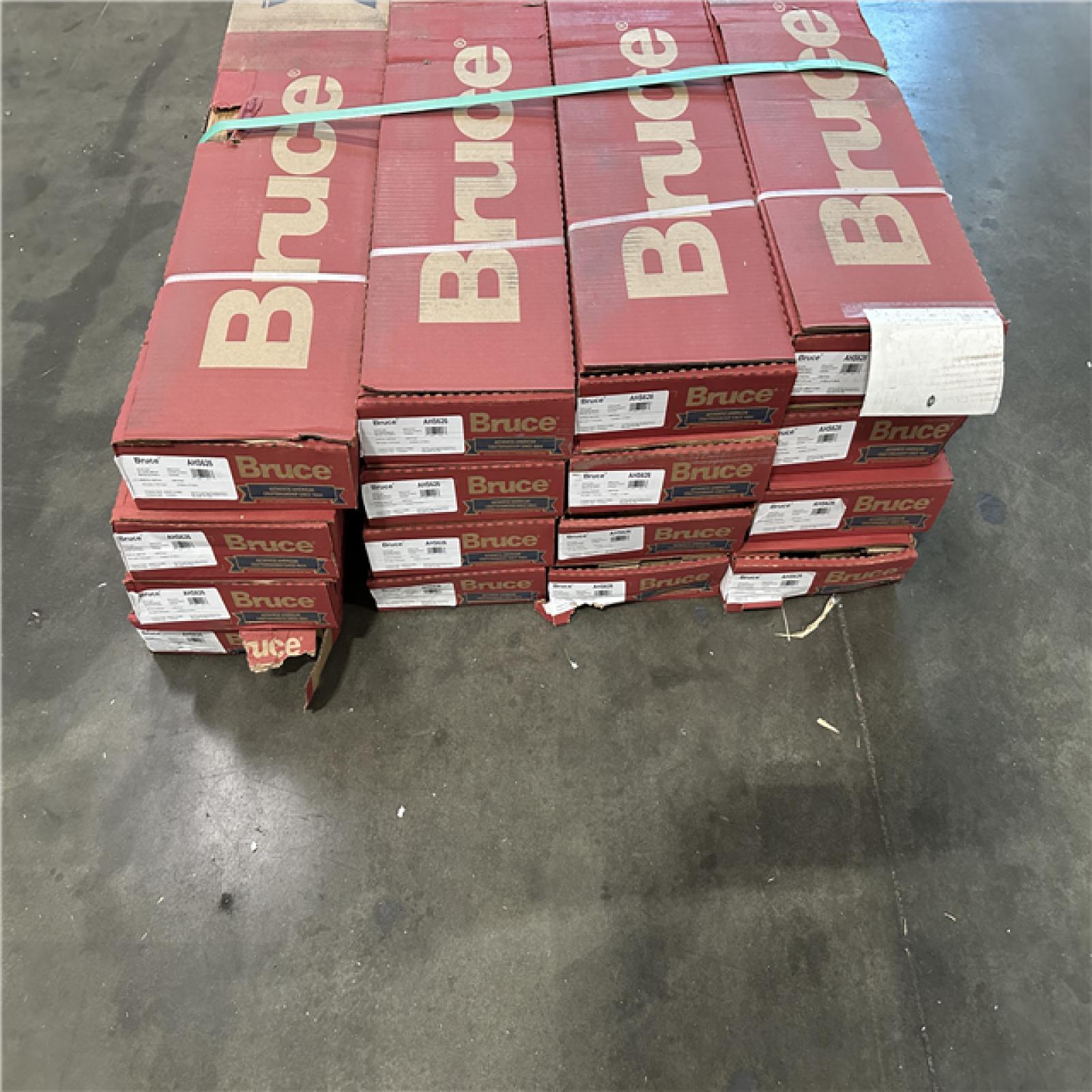California AS-IS  BRUCE Hardwood Flooring, Butterscotch (16 Boxes)