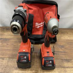 AS IS Milwaukee M18 Compact Brushless 2-Tool Combo Kit