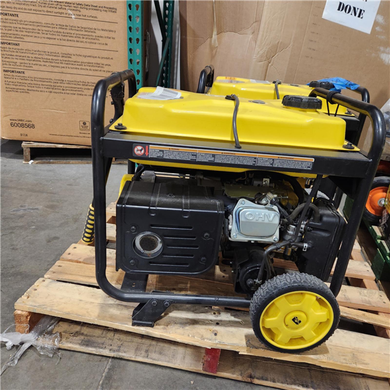 Dallas Location - As-Is Champion Power Equipment 5300/4250-Watt GasolinePortable Generator (Lot Of 2)