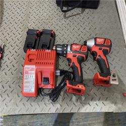 Houston location AS-IS Milwaukee Electric Tools 2691-22 MILWAUKEE M18 COMBO KITS LIKE NEW