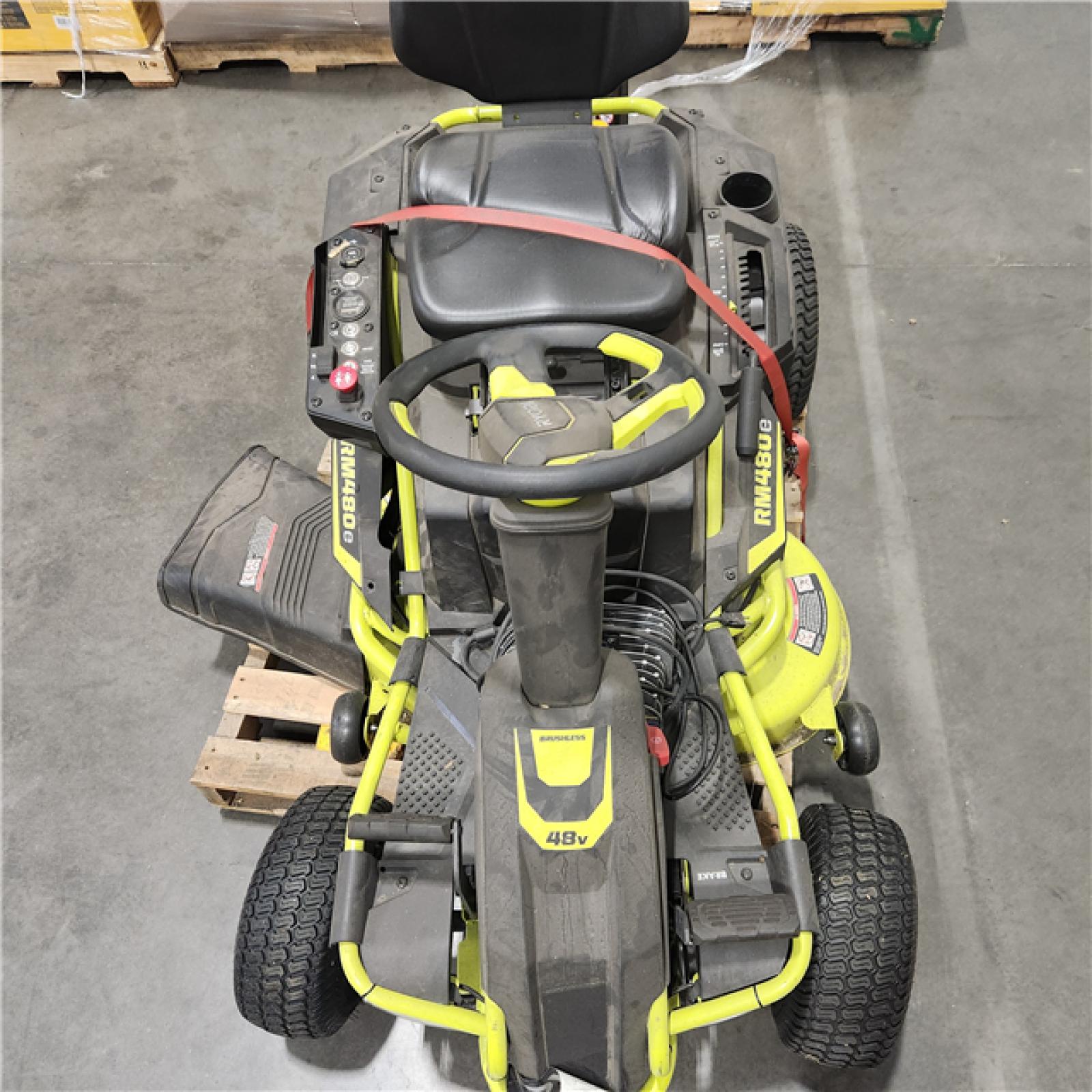 Dallas Location - As-Is Ryobi 75 AH 38 Electric Riding Mower