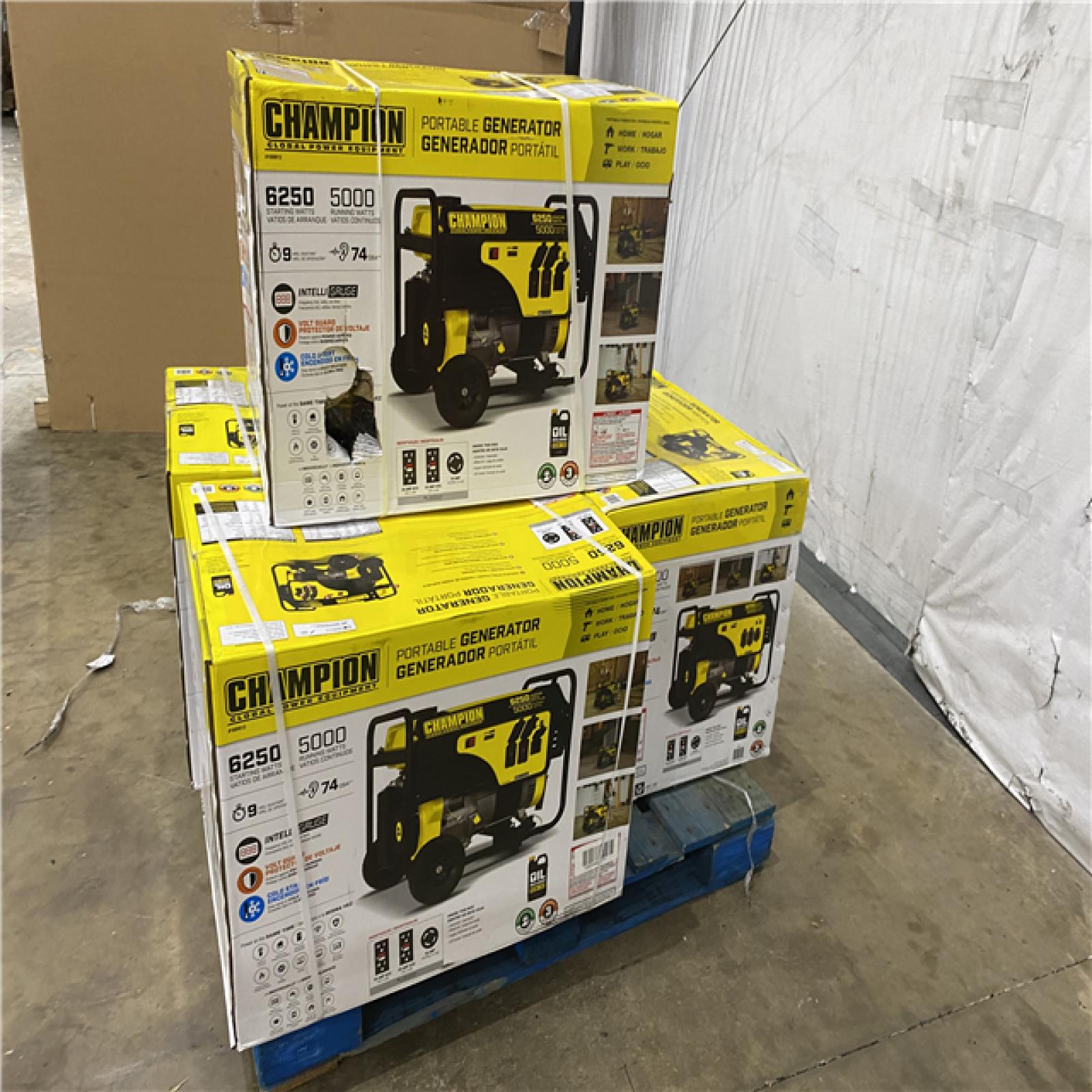 Houston Location AS IS - Champion Generator 6250 Watts