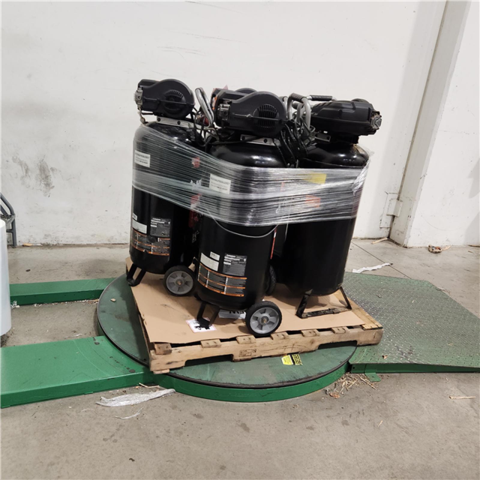 Dallas Location - As-Is Husky Stationary Electric Air Compressor(Lot Of 5)