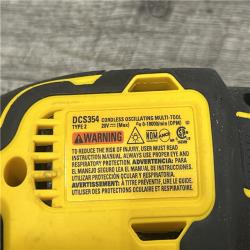 AS-IS DEWALT ATOMIC 20V MAX Cordless Brushless Oscillating Multi Tool (Tool Only)