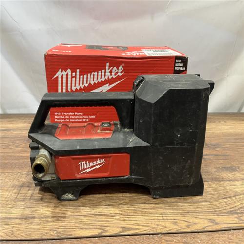 AS-IS MILWAUKEE M18 18-Volt 1/4 HP Lithium-Ion Cordless Transfer Pump (Tool Only)