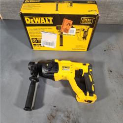 HOUSTON LOCATION - AS-IS (APPEARS LIKE NEW) DEWALT 20V MAX Cordless Brushless 1 in. SDS Plus D-Handle Concrete and Masonry Rotary Hammer (Tool Only)