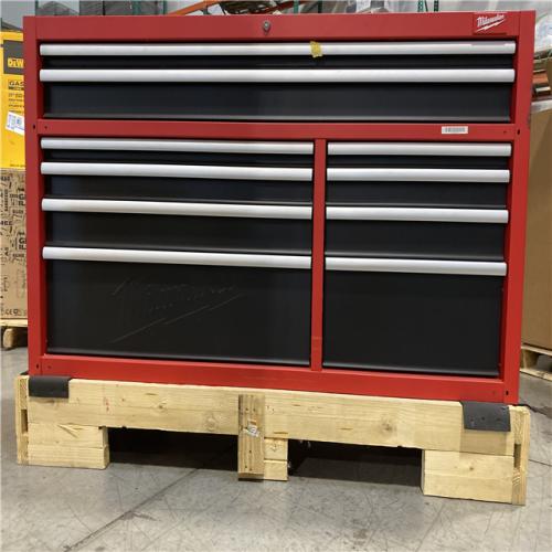 DALLAS LOCATION -Milwaukee High Capacity 56 in. 10-Drawer Rolling Tool Cabinet